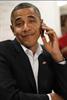 "Yes, this is President Obama."