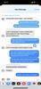 Keith (right) texts Shane and cc's Billy Wayne and Myq